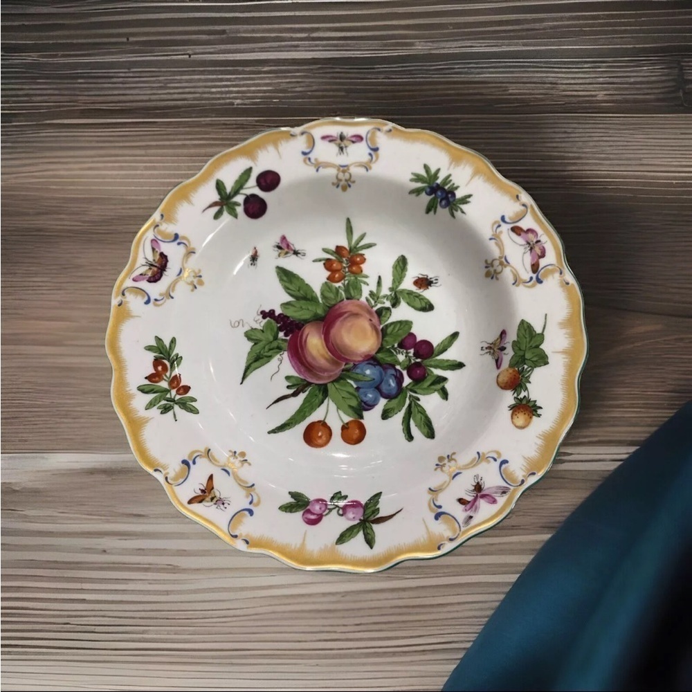 Mottahedeh Duke of Gloucester Rimmed‎ Soup Bowl